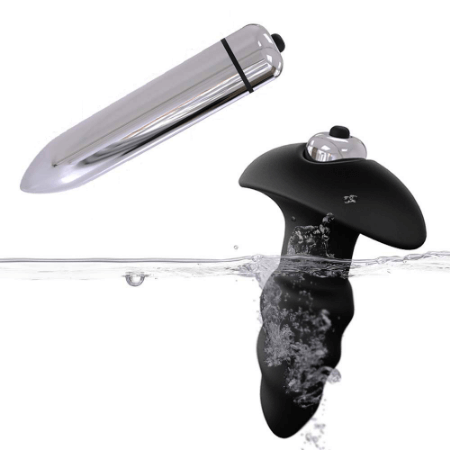 corkscrew vibrating butt plug