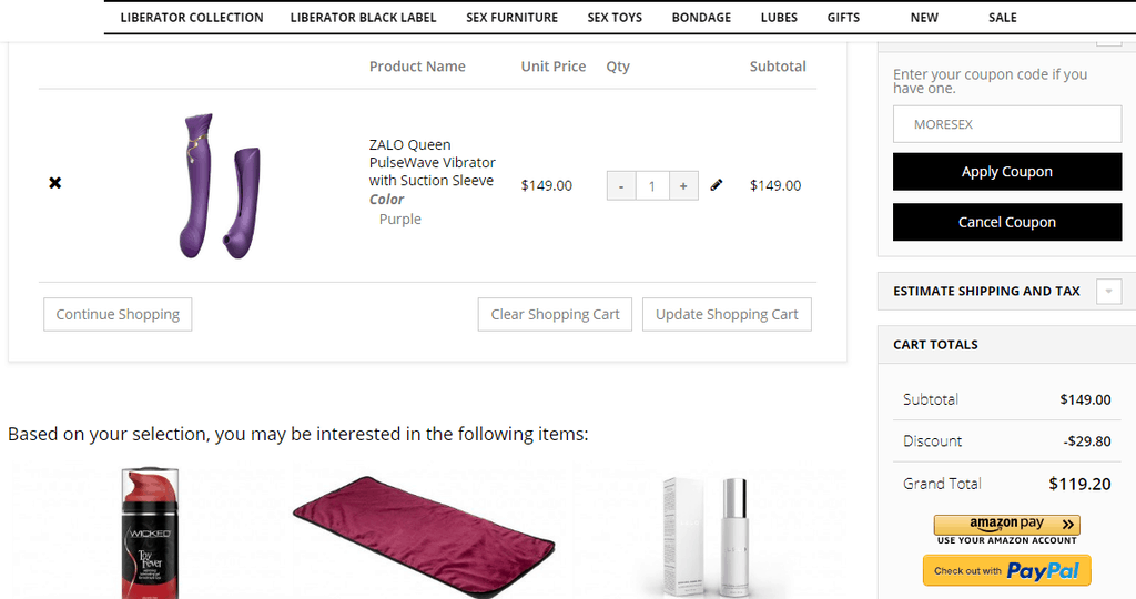 liberator coupon