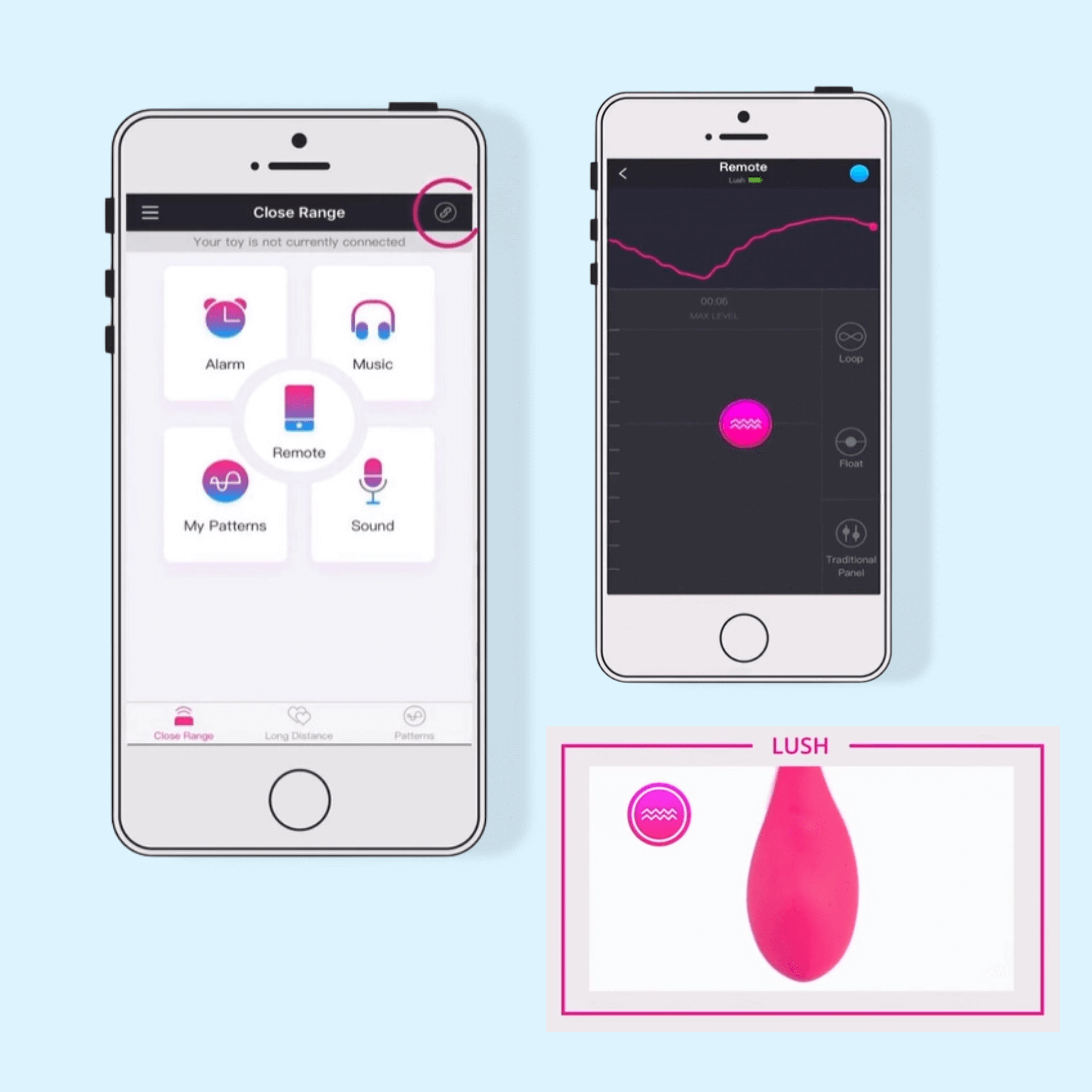 Lovense Lush 2 vs Lush 3 Comparison Lovense Connect App